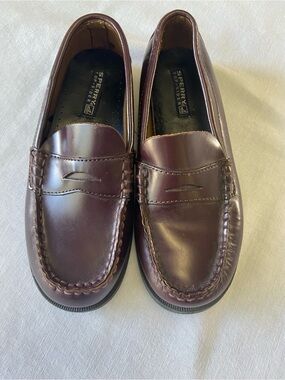 Sperry Boys Burgundy Top-Sider Penny Loafers